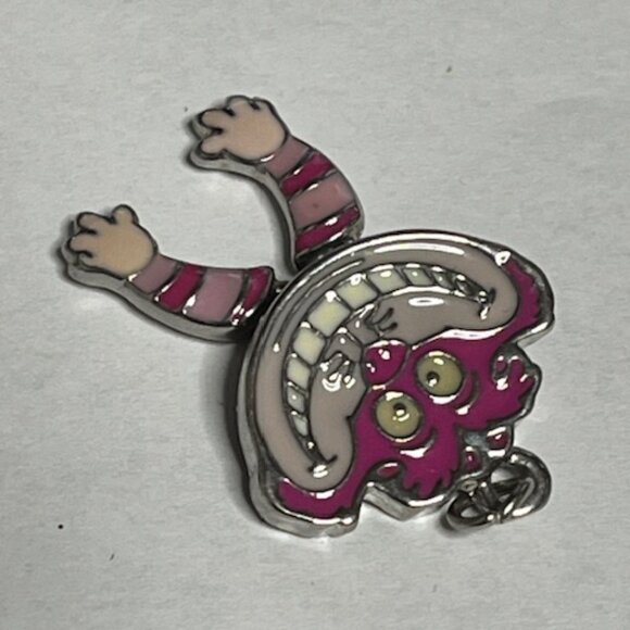 Disney Parks Charmed in The Parks Cheshire Cat Charm Dangle Enamel Metal - Picture 3 of 6